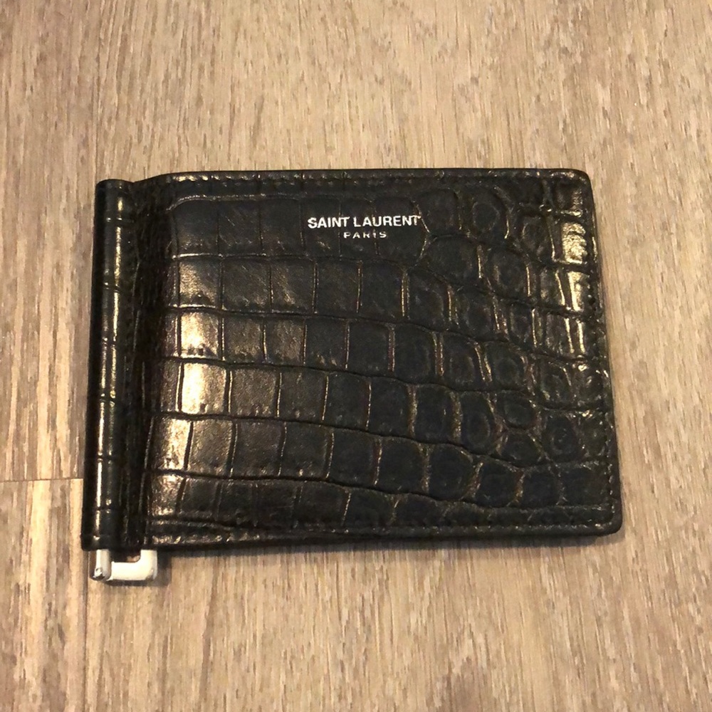 Saint Laurent Bill Clip Wallet
